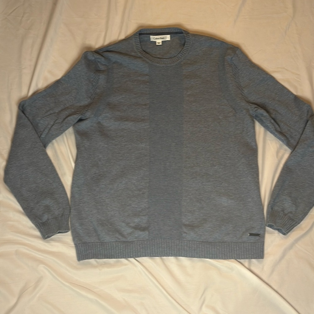 Calvin Klein light blue cardigan men’s size L